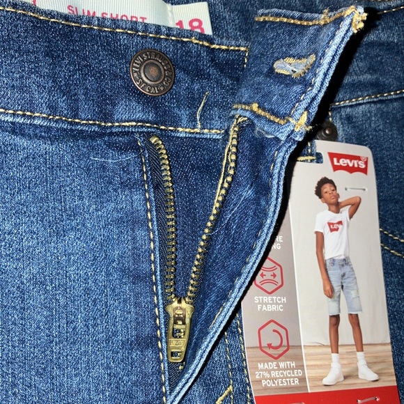 🌅NWT Levi’s Boy Shorts - Picture 7 of 8